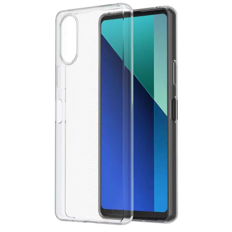 For Sony Xperia 5 VI Case Glossy TPU Watermark-Free Clear Back Cover For Sony Xperia 5 VI Case Glossy TPU Watermark-Free Clear Back Cover